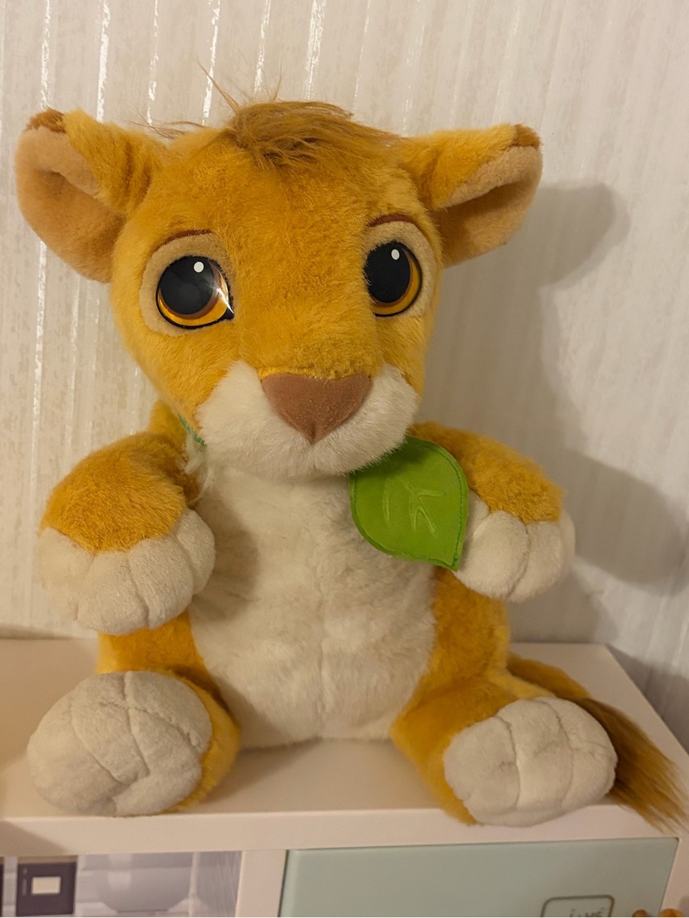 1993 Mattel Authentic Disney Lion King Talking Plush Toy